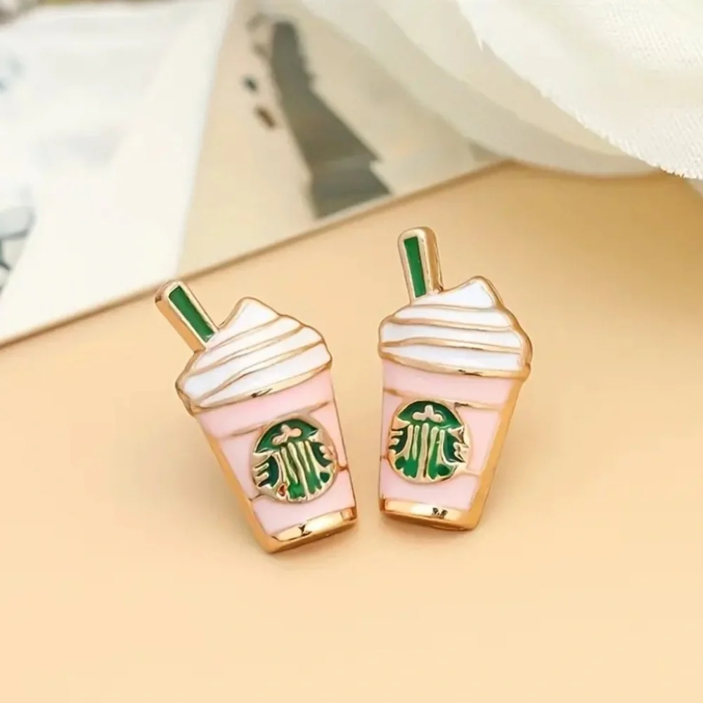 BOGO! Coffee Lover Earring studs - NEW Boutique - Picture 4 of 5